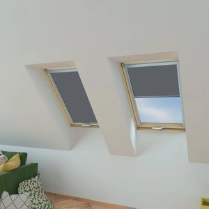 Roleta wewnętrzna do okna dachowego Fakro ARP WIFI/216 55x98 rozpraszająca elektryczna