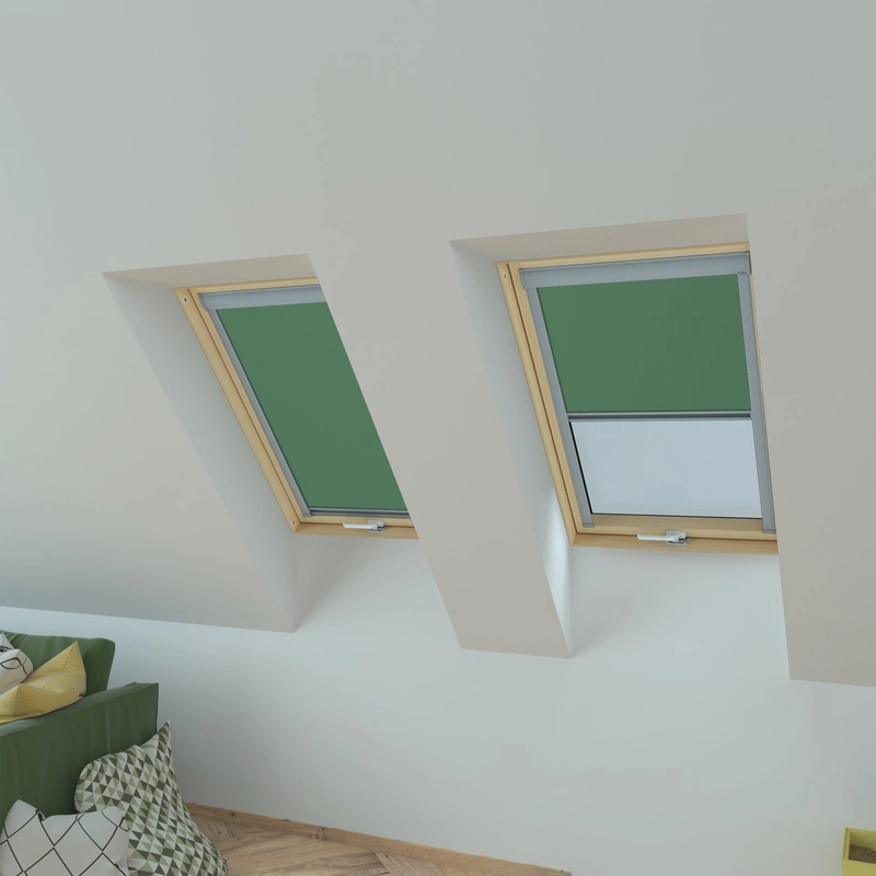 Roleta wewnętrzna do okna dachowego Fakro ARP/016 114x78 rozpraszająca manualna