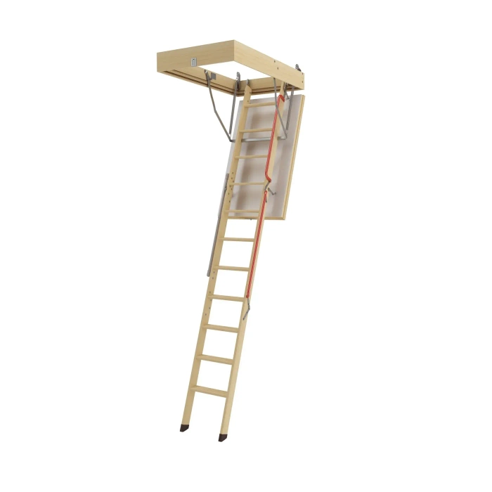 Schody strychowe Fakro LWL EXTRA 70x130/280 drewniane