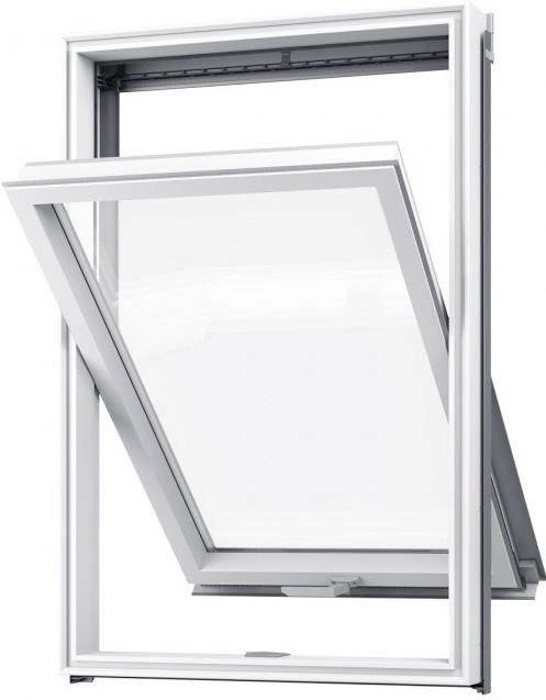 Okno dachowe ROOFLITE+ TRIO PVC APY M4A B1500 78x98 3-szybowe + kołnierz falisty TFX ZESTAW