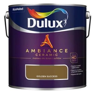 Farba do ścian i sufitów ceramiczna DULUX Ambiance Ceramic Golden Success głęboki mat 2,5l