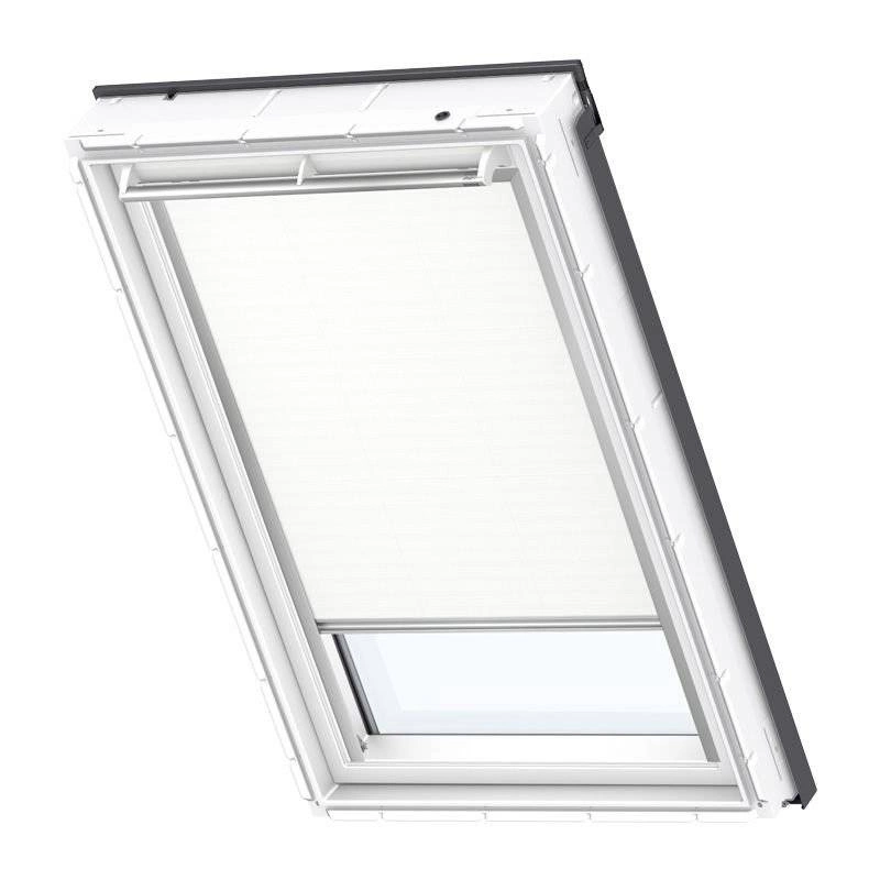 Roleta wewnętrzna do okna dachowego VELUX DSL FK06 0705S 66x118 zaciemniająca solarna