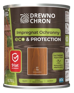 Impregnat do drewna DREWNOCHRON IMPREGNAT OCHRONNY ECO&PROTECTION tik 0,75l