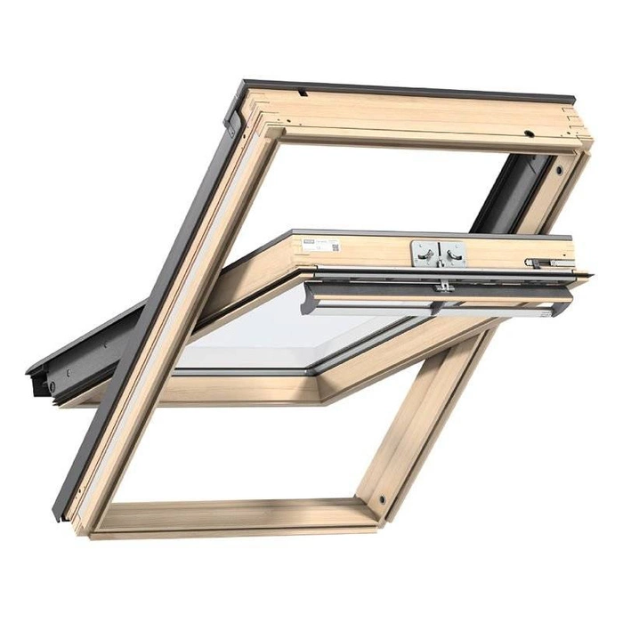 Okno dachowe Velux GGL UK10 3066 134x160 3-szybowe drewniane