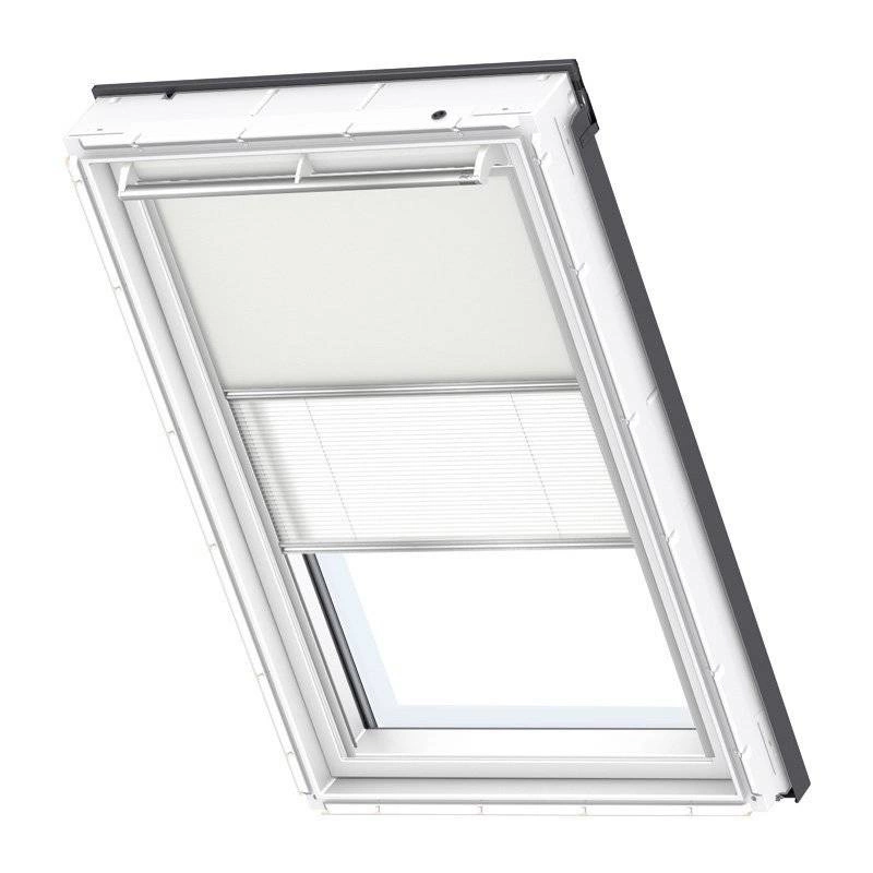 Roleta wewnętrzna do okna dachowego Velux DFD MK04 0705S 78x98 zaciemniająco-plisowana