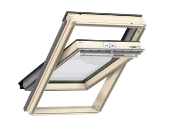 Okno dachowe Velux GLL FK08 1064 RAL 7043 66x140 3-szybowe drewniane