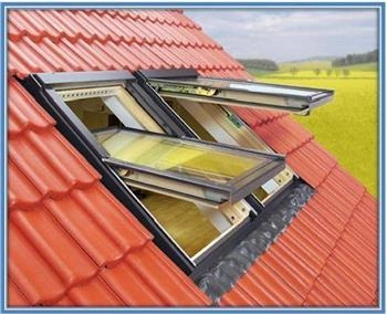 Kołnierz do okna dachowego FAKRO KHN-1-P RAL 7022 114x118 do zespoleń