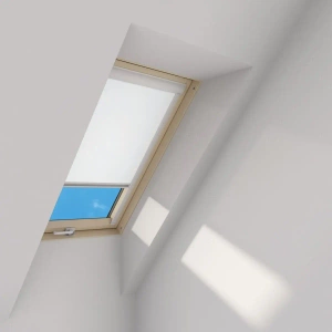 Roleta wewnętrzna do okna dachowego Fakro ARP/001 66x98 rozpraszająca manualna