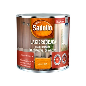 Lakierobejca do drewna SADOLIN Ekskluzywna Jasny Dąb 0,25l