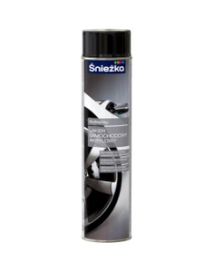 Lakier samochodowy ŚNIEŻKA MultiSpray czarny połysk 600 ml