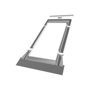 Kołnierz do okna dachowego Fakro EZV-P/CU miedź 78x160 do pokryć falistych