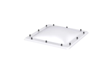Kopuła do dachu płaskiego Velux ISJ 090090 0102 90x90 akrylowa matowa