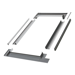 Kołnierz do okna dachowego Fakro KSV-2 RAL 7022 114x140 kombi moduł środkowy po pokryć płaskich