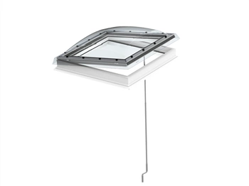 Okno do dachu płaskiego VELUX CVP 060060 0073U 60x60 2-szybowe otwierane