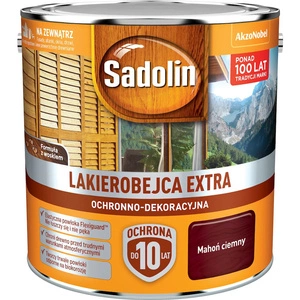 Lakierobejca do drewna SADOLIN EXTRA Ciemny Mahoń 2,5l