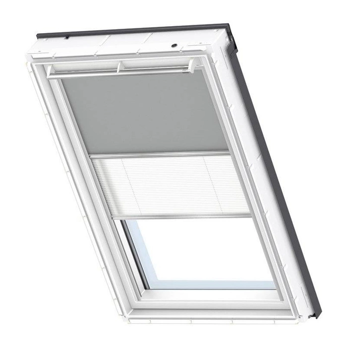 Roleta wewnętrzna do okna dachowego VELUX DFD MK04 0705S 78x98 zaciemniająco-plisowana - wyprzedaż