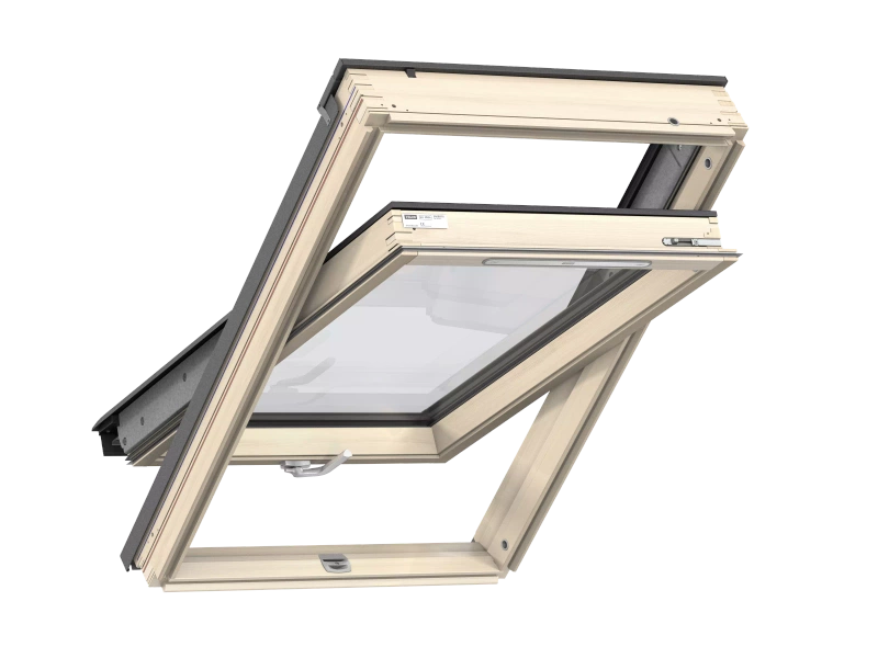 Zestaw okno dachowe kolankowe VELUX GLL + VFE + kołnierz falisty EFW 78x118