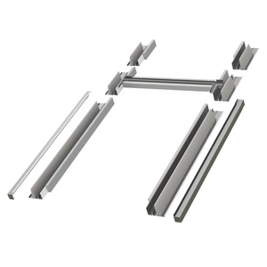 Moduł do okna dachowego pionowych Fakro KDV-T RAL 7022 66x98 do pokryć falistych