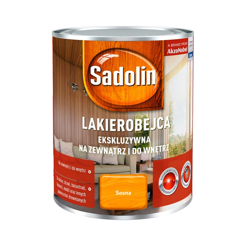 Lakierobejca do drewna SADOLIN Ekskluzywna Sosna 0,75l