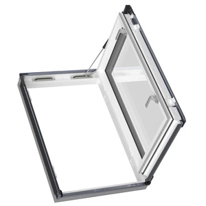 Okno wyłazowe Fakro PWP U41 ABMX RAL 7016 66x98 3-szybowe PVC