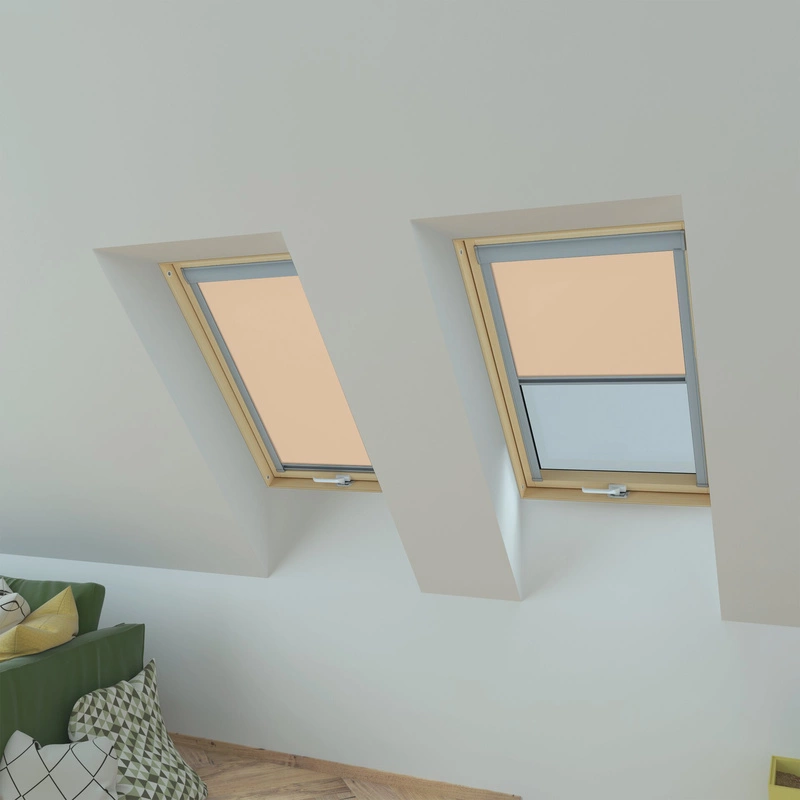 Roleta wewnętrzna do okna dachowego Fakro ARP/241 78x60 rozpraszająca manualna