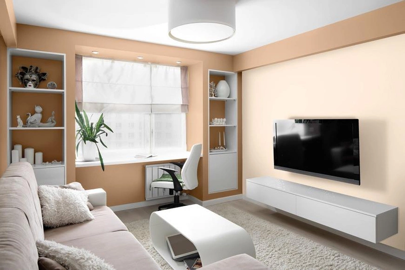 Farba do ścian lateksowa ŚNIEŻKA Barwy Natury kwiat pustyni 151 mat 5l