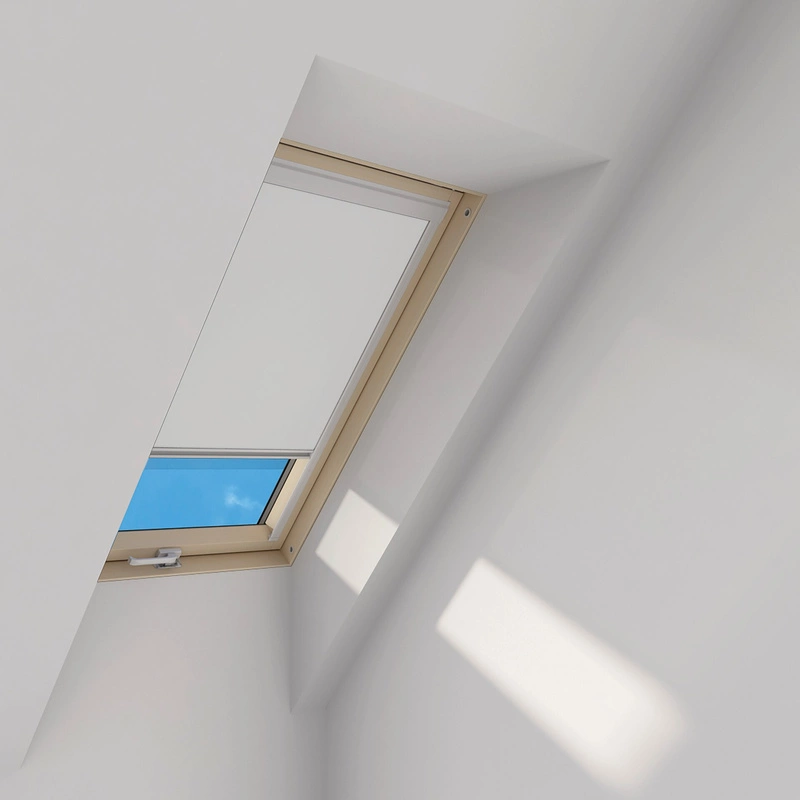 Roleta wewnętrzna do okna dachowego Fakro ARP Z-W/254 134x98 rozpraszająca elektryczna