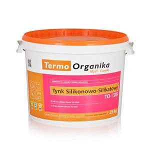 Tynk silikonowo-silikatowy TERMO ORGANIKA TO-TSISI 25kg biały