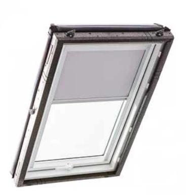 Roleta wewnętrzna ROTO ZRV M zaciemniająca Qx__ WV53 Czarny w linie 66x140