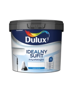 Farba do ścian i sufitów lateksowa Dulux IDEALNY SUFIT biała mat 3L