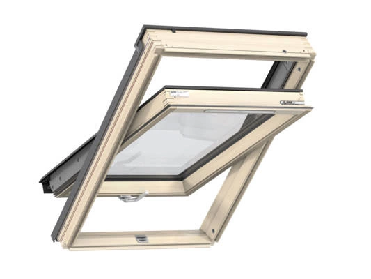 Zestaw okno dachowe VELUX GLL MK08 1061B 3-szybowe + kołnierz EDW 2000 falisty 78x140