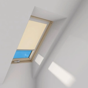 Roleta wewnętrzna do okna dachowego Fakro ARP Z-W/007 66x140 rozpraszająca elektryczna