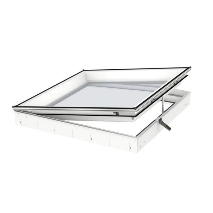 Okno do dachu płaskiego Velux CVU 150080 0220Q 150X80 2-szybowe elektryczne elektryczne