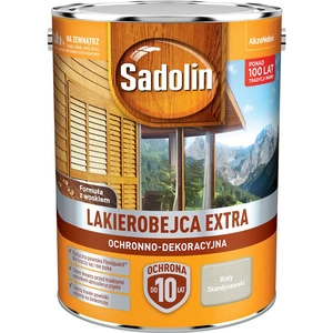 Lakierobejca do drewna SADOLIN EXTRA Biały Skandynawski 5l