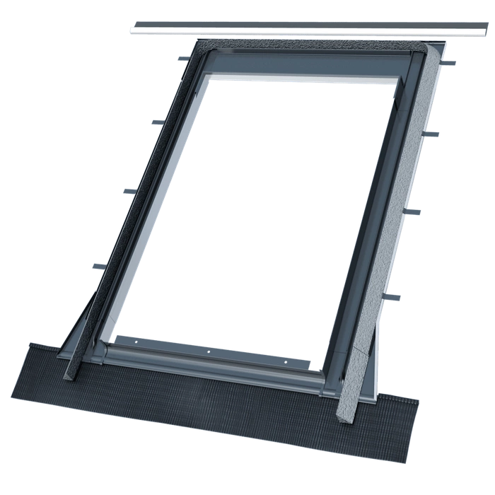 Kołnierz do okna dachowego OKPOL H9 RAL 7016 55x78 do pokryć do 9 cm