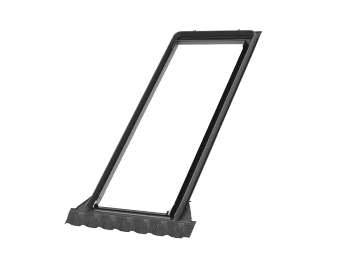 Kołnierz do okna dachowego Velux EDW MK19 0000 RAL 7043 78x252 do pokryć wysokoprofilowanych