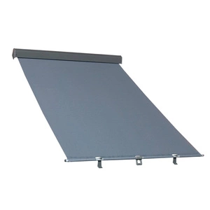 Markiza zewnętrzna do okna dachowego Fakro AMZ/090 RAL 7022 55x118 manualna