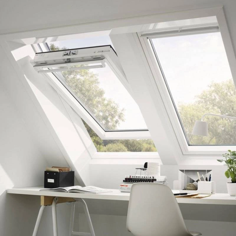 Okno dachowe Velux GGU CK06 0070 55x118 2-szybowe drewniano-poliuretanowe