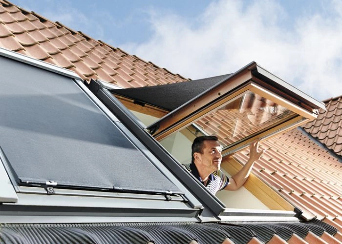 Markiza zewnętrzna do okna dachowego VELUX MHL MK00 5060 78x manualna