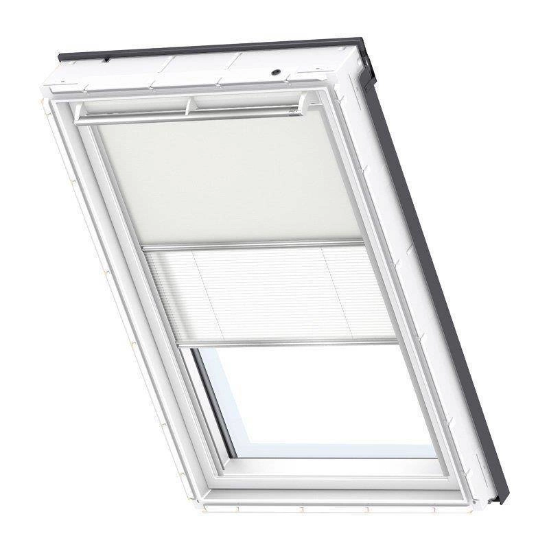 Roleta wewnętrzna do okna dachowego Velux DFD M06 1085S 78x118 zaciemniająco-plisowana
