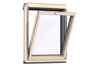 Okno dachowe kolankowe Velux VFE UK35 3066 134x95 3-szybowe drewniane