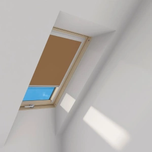 Roleta wewnętrzna do okna dachowego Fakro ARP Z-W/242 78x140 rozpraszająca elektryczna