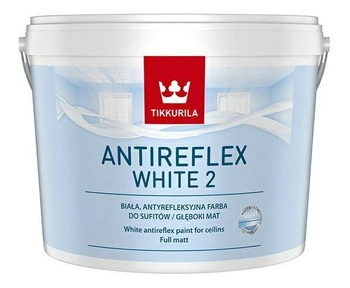 Farba do sufitow lateksowa TIKKURILA White Anti-Reflex [2] Biały mat 3l