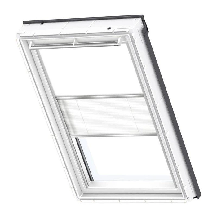 Roleta wewnętrzna do okna dachowego Velux DFD PK08 0705S 94x140 zaciemniająco-plisowana
