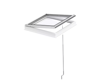 Okno do dachu płaskiego Velux CVP 060090 0073U 60x90 2-szybowe otwierane manualnie
