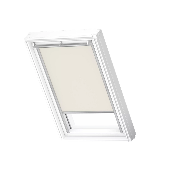 Roleta wewnętrzna do okna dachowego VELUX DKL CK02 1085S 55x78 zaciemniająca manualna