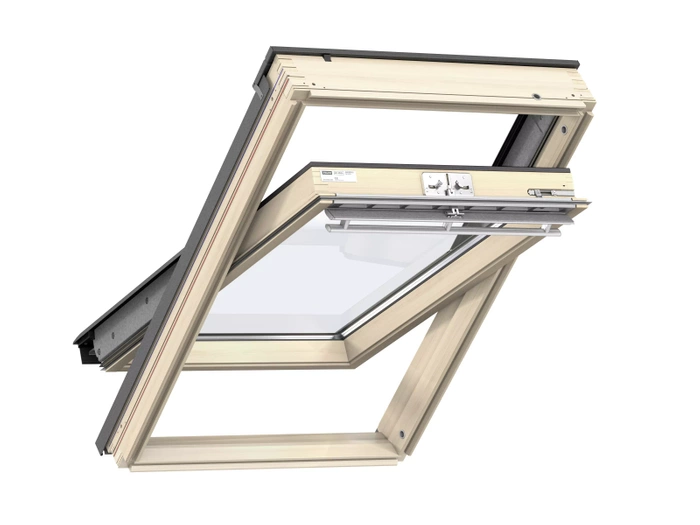 Okno dachowe VELUX GZL MK08 1051 78x140 2-szybowe drewniane - wyprzedaż