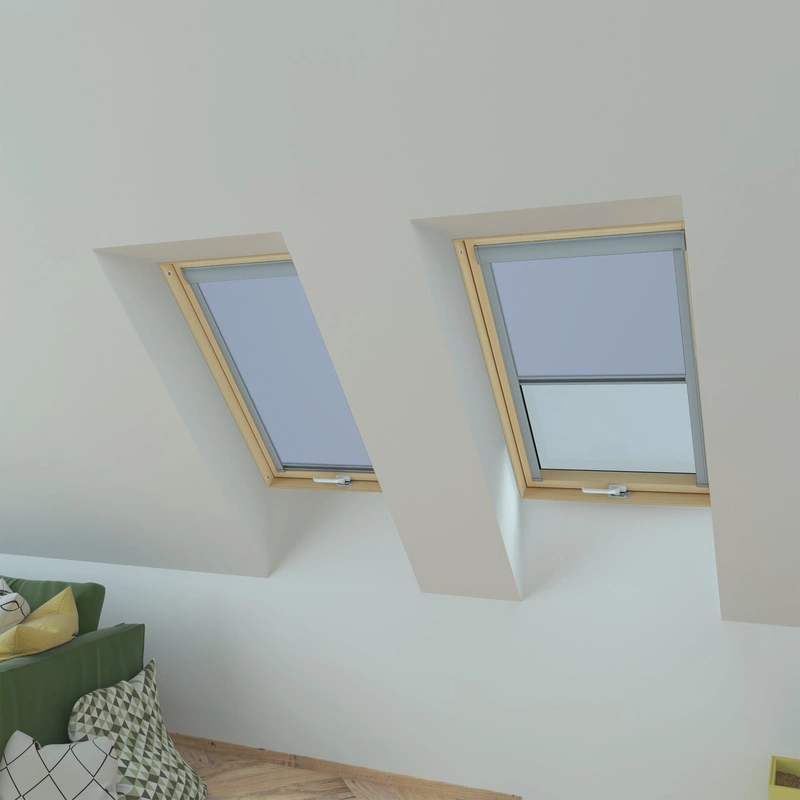 Roleta wewnętrzna do okna dachowego Fakro ARP/014 134x98 rozpraszająca manualna