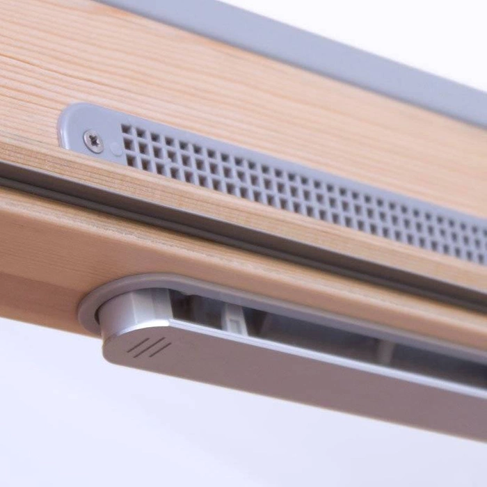 Okno dachowe ROOFLITE+ Slim VENT DVY M4A B900 drewniane 2-szybowe 78x98