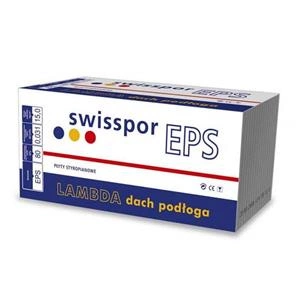 Styropian podłogowy SWISSPOR  LAMBDA MAX EPS 80 031 gr. 15 cm